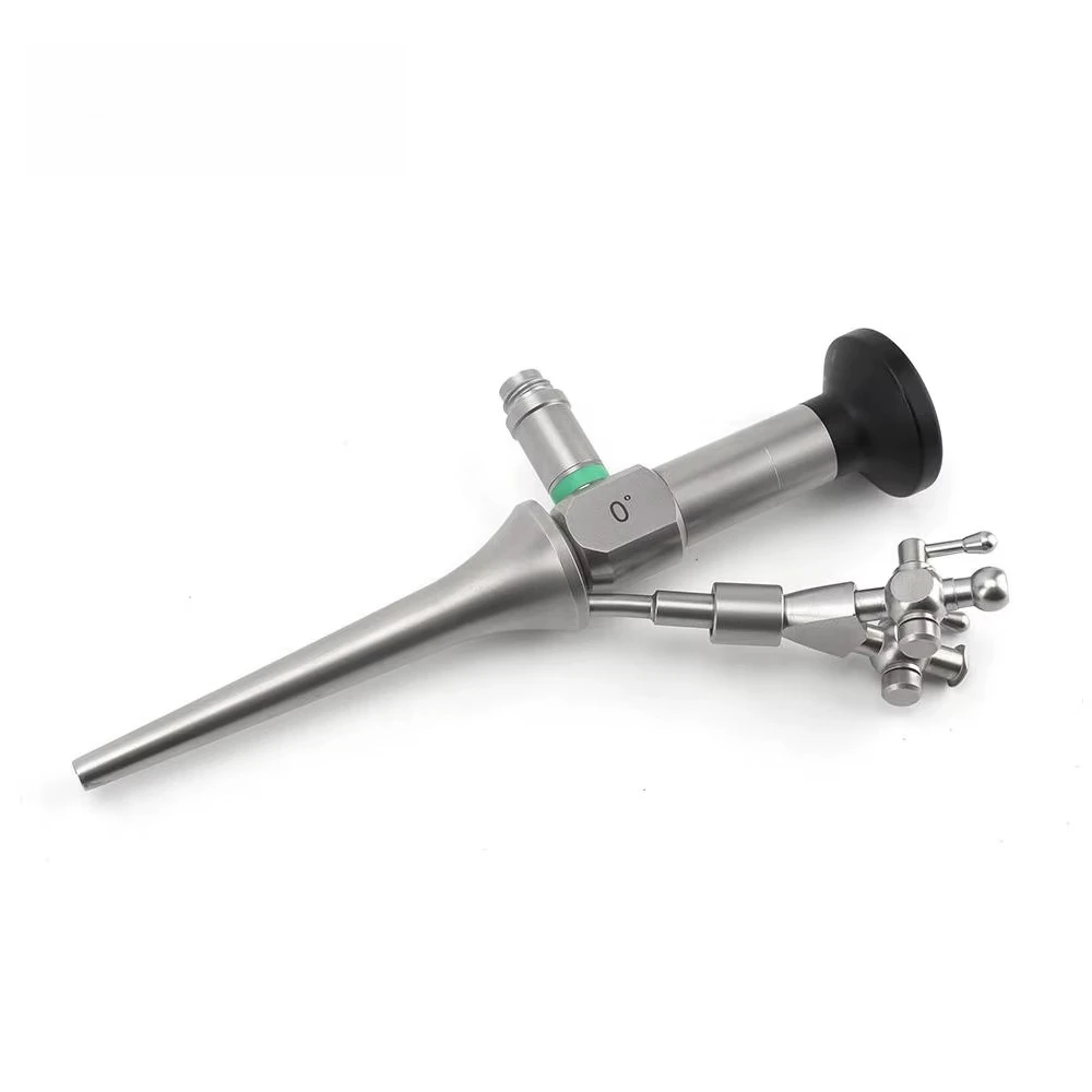 Operating Ear Otoscope with Integrated Working Channel for Human or Veterinary Use