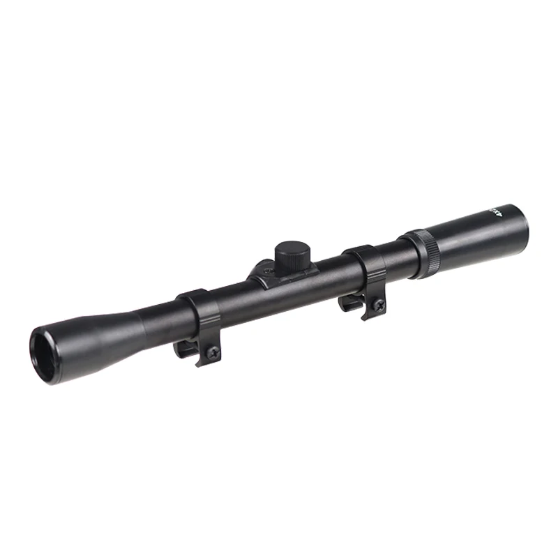 

4x20 Scope Hunting Optical Tactical Riflescope Telescopic Sight Airsoft Fit 11mm Rail Gun