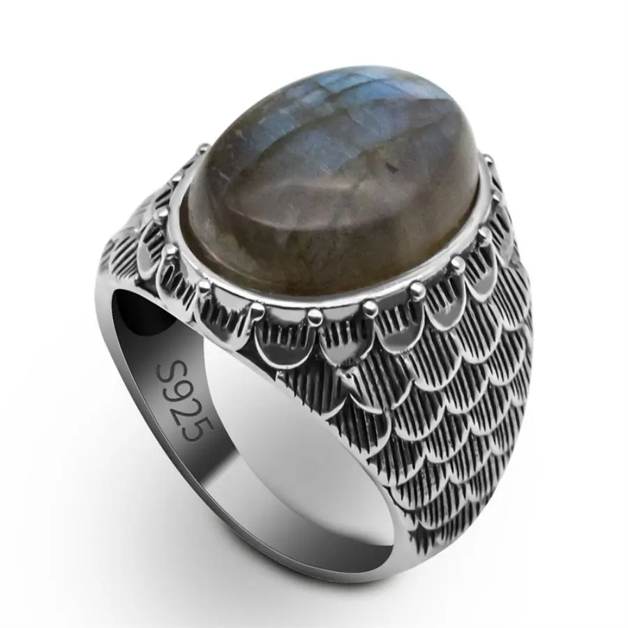 real-925-sterling-silver-italian-men-rings-wedding-fashion-rings-natural-labradorite-stone-handmade-vintage-ring