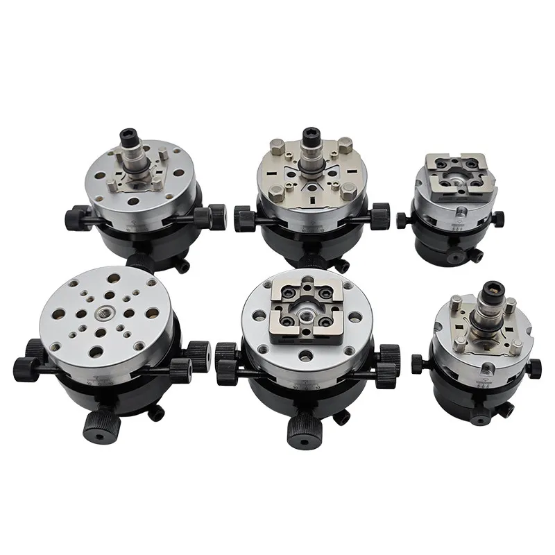 Universal Tilting Electrode Holder for EDM Spark Machine Quick Change Fixture with Adjustment Head for Mould Machining