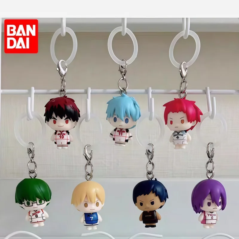 

Bandai Genuine Kuroko'S Basketball Gachapon Toys Character Pendant Series Capsule Toys Anime Figure Kuroko Tetsuya Model Gifts