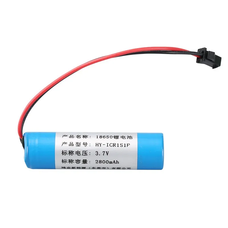 buy more will cheap 18650 lithium battery 3.7V protection board with wire 1500mAh lithium battery pack intelligent audio battery