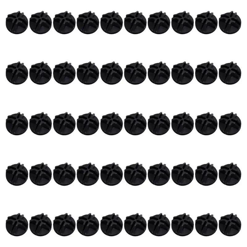 

E8BD 100Pcs Modular Wardrobes Plastic Connectors Functional Interlocked Clips For DIY Shelving Storage Organizers Cube