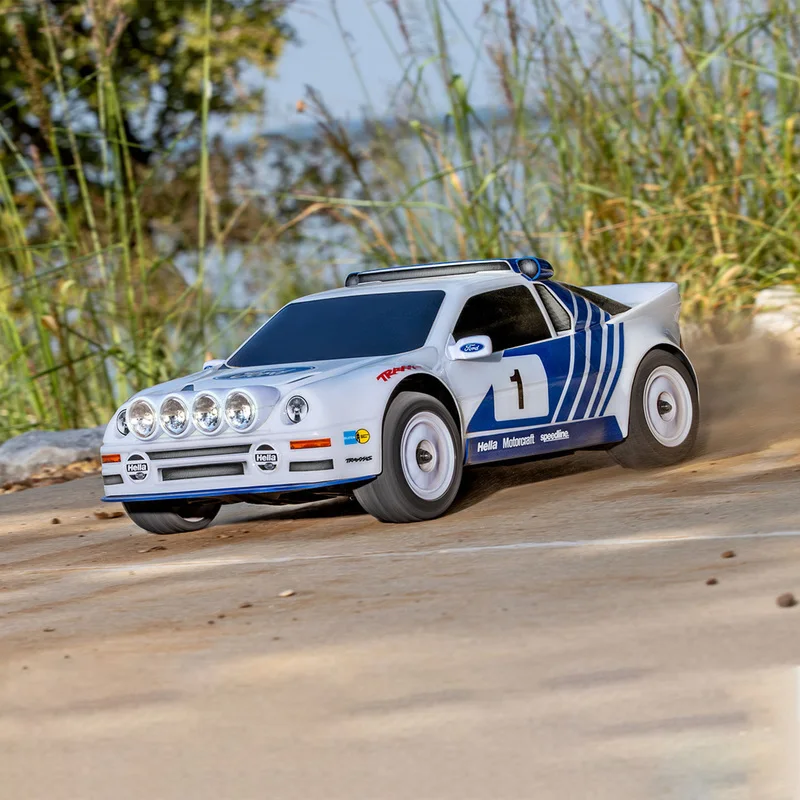 

НОВЫЙ 1:10 Rally RS200 с имитацией дистанционного управления, электрический четырехколесный раллийный автомобиль, 88 км/ч, высокоскоростной гоночный высокояркий светодиодный светильник