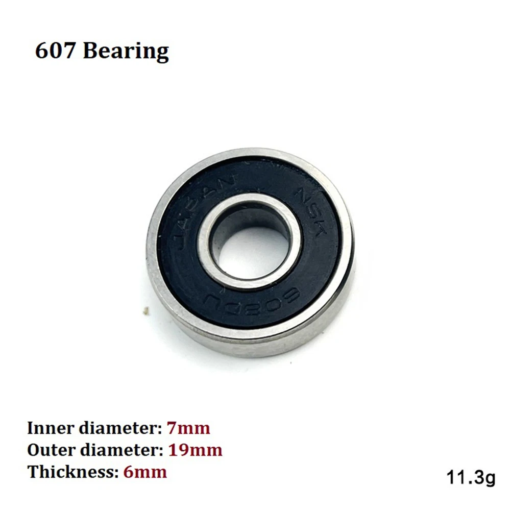 1pc 607 Bearing 7x19x6mm Metal Miniature Ball Bearings For Angle Grinder Accessories DIY Power Air Tools Replacement Part 6072RS
