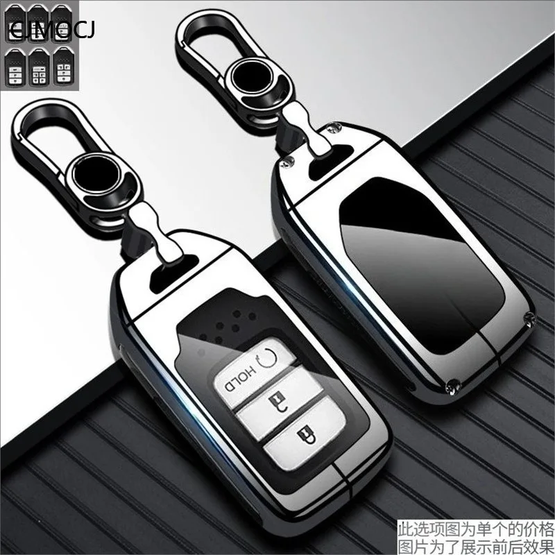 

Premium Zinc Alloy Key Cover for Honda Accord XR-V Civic CR-V Inspire S7 Vezel P7 Integra Fit - Protective Key Case Keybag