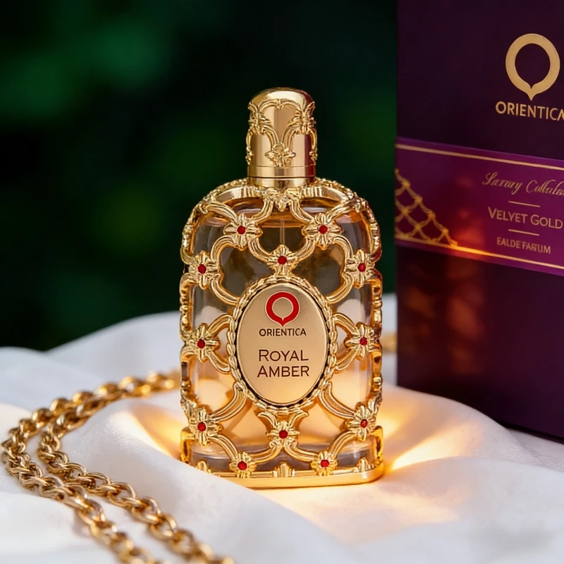 Unisex Arabian Oriental Amber Perfume Oil - Luxurious Middle Eastern Fragrance for Men & Women Elegant Scent