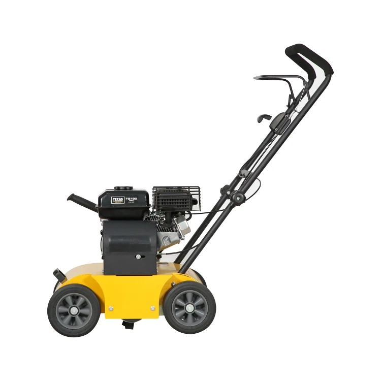 สภาพใหม่ Hand Push Lawn Scarifier Scarifying Machine เครื่องมือทําสวน