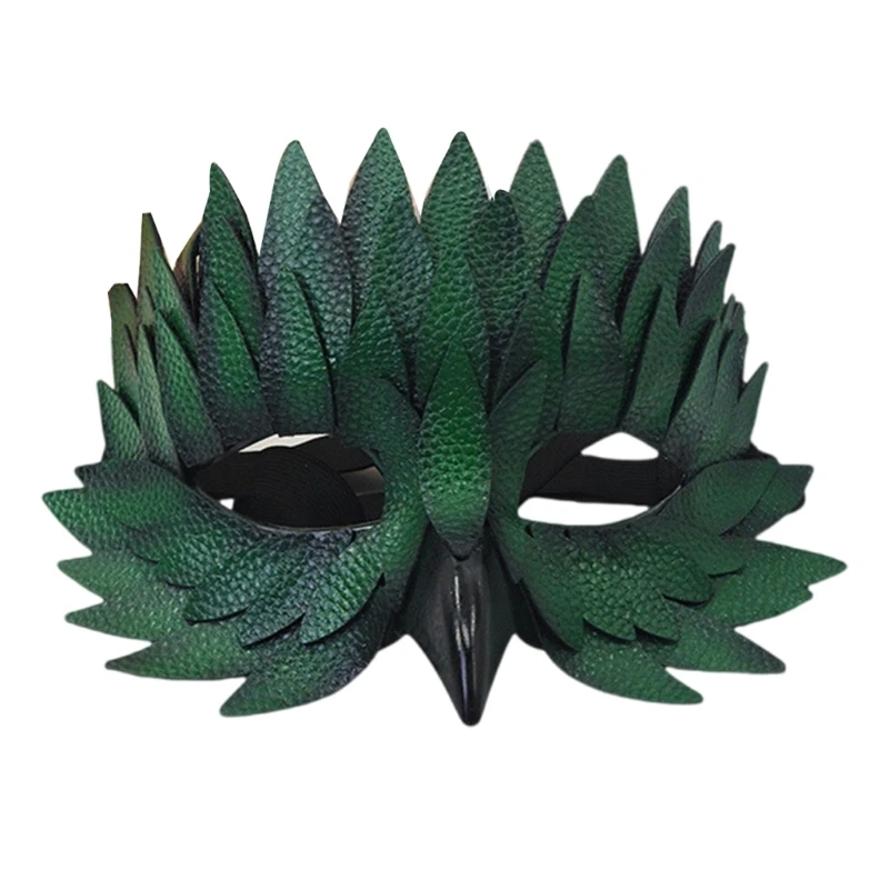 

Masquerades Mask Owl Mask Bird Mask Beak Half Face Mask Halloween Cosplay Costume Costume Mask for Mardi Gras