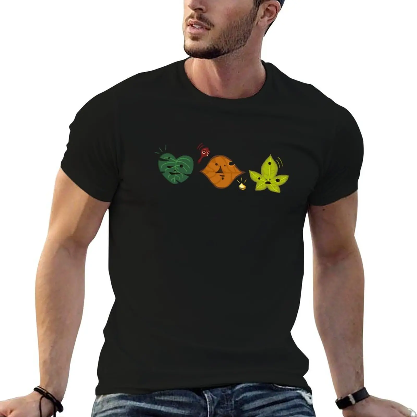 

Zelda korogu pattern T-Shirt graphic t shirts for man men t shirt cotton 100% T-Shirt
