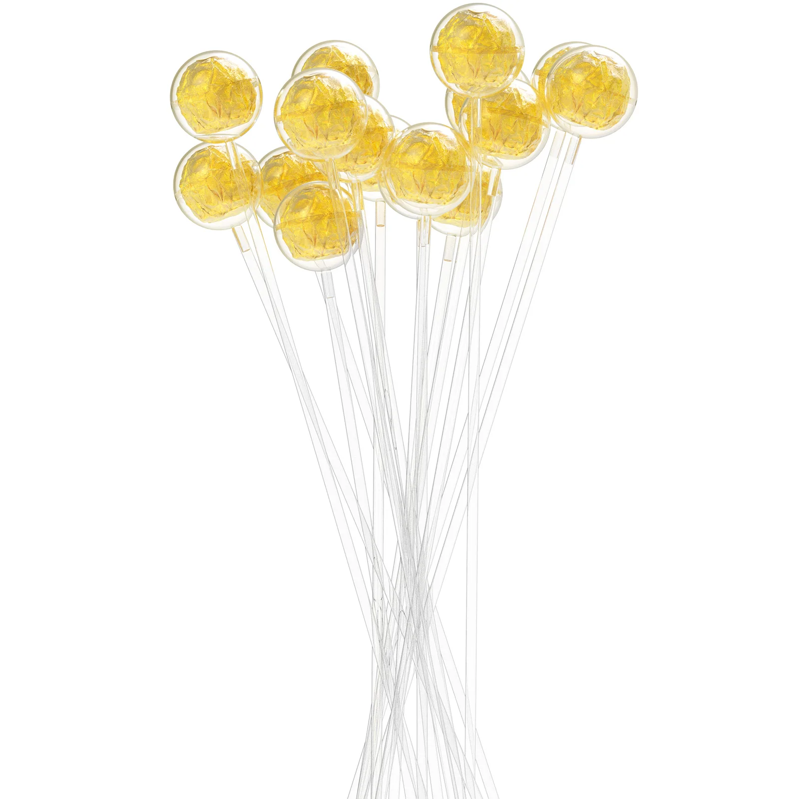 

100pcs Plastic Transparent Cake Cake Cake Decorationsationsations Holder Case Flower Chocolate Box Holder Bouquet