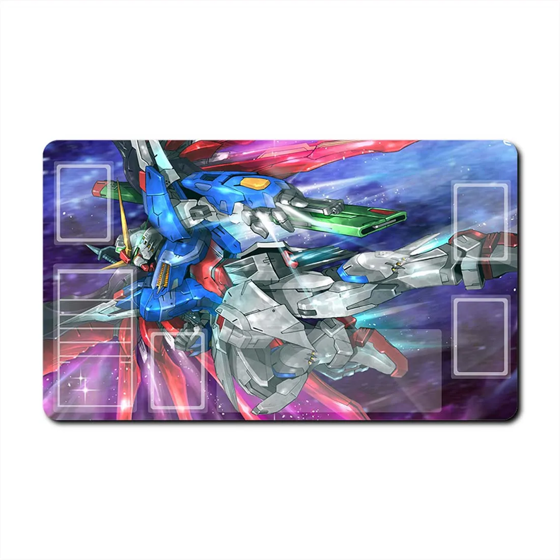600*350*2mm バンダイアニメガンダムゲームカード GCG DIY プレイ