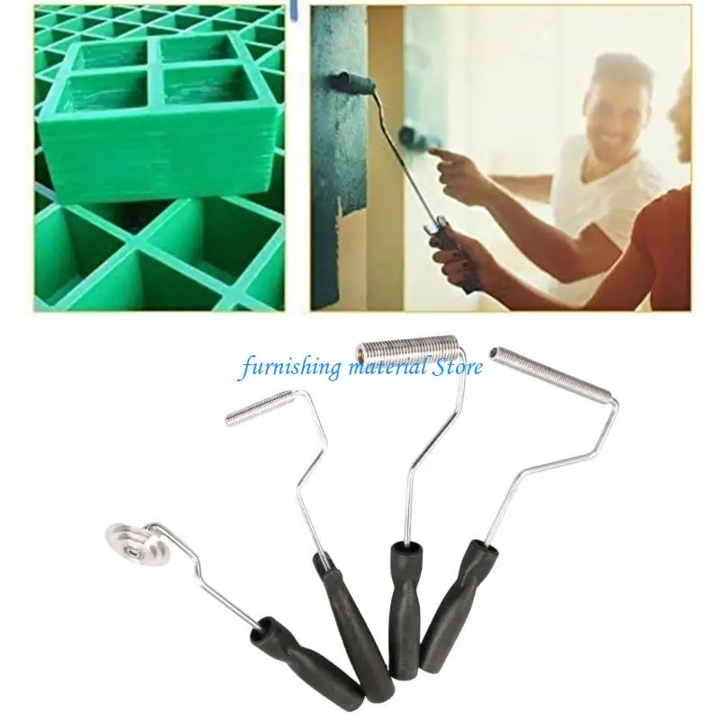 

Y5GD 4PCS Стеклопластиковые ролики для удаления воздушного пузыря и уплотнения смолы в лодках и ремонте ванны