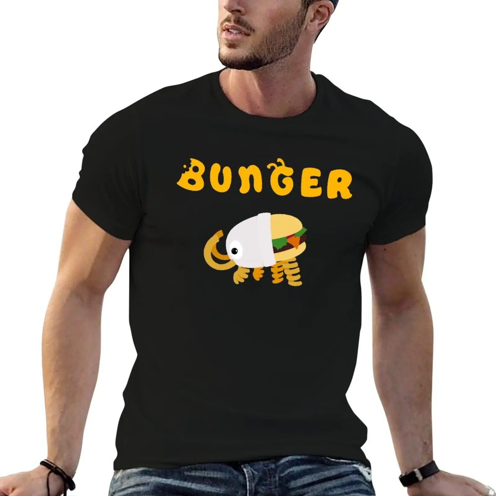 

Bunger Bunger T-Shirt funny t shirts man man t shirt cotton high quality funny t shirts cotton T-shirt