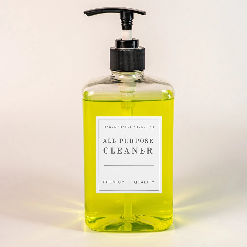 

24 Sheets Waterproof Labels Bathroom Bottle Stickers Minimalist Design Hand Soap Shampoo Conditioner Dispenser Organization