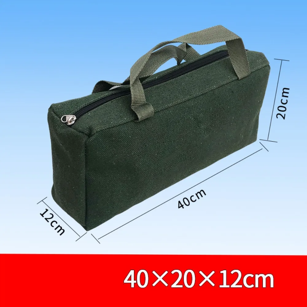 Dicke Leinwand Werkzeug Aufbewahrungstasche Handtasche Tragbare Hardware Werkzeug Organizer Große kapazität Hand Werkzeug Auto Reparatur Tool Kit