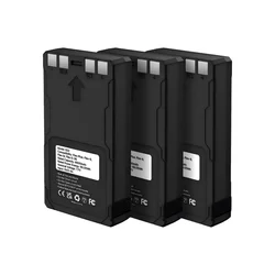 3 Pack Rechargeable Batteries for Trail Camera, Replacement Battery Pack for LIT-22 Hunting Trail Camera Compatible with SPYPOIN