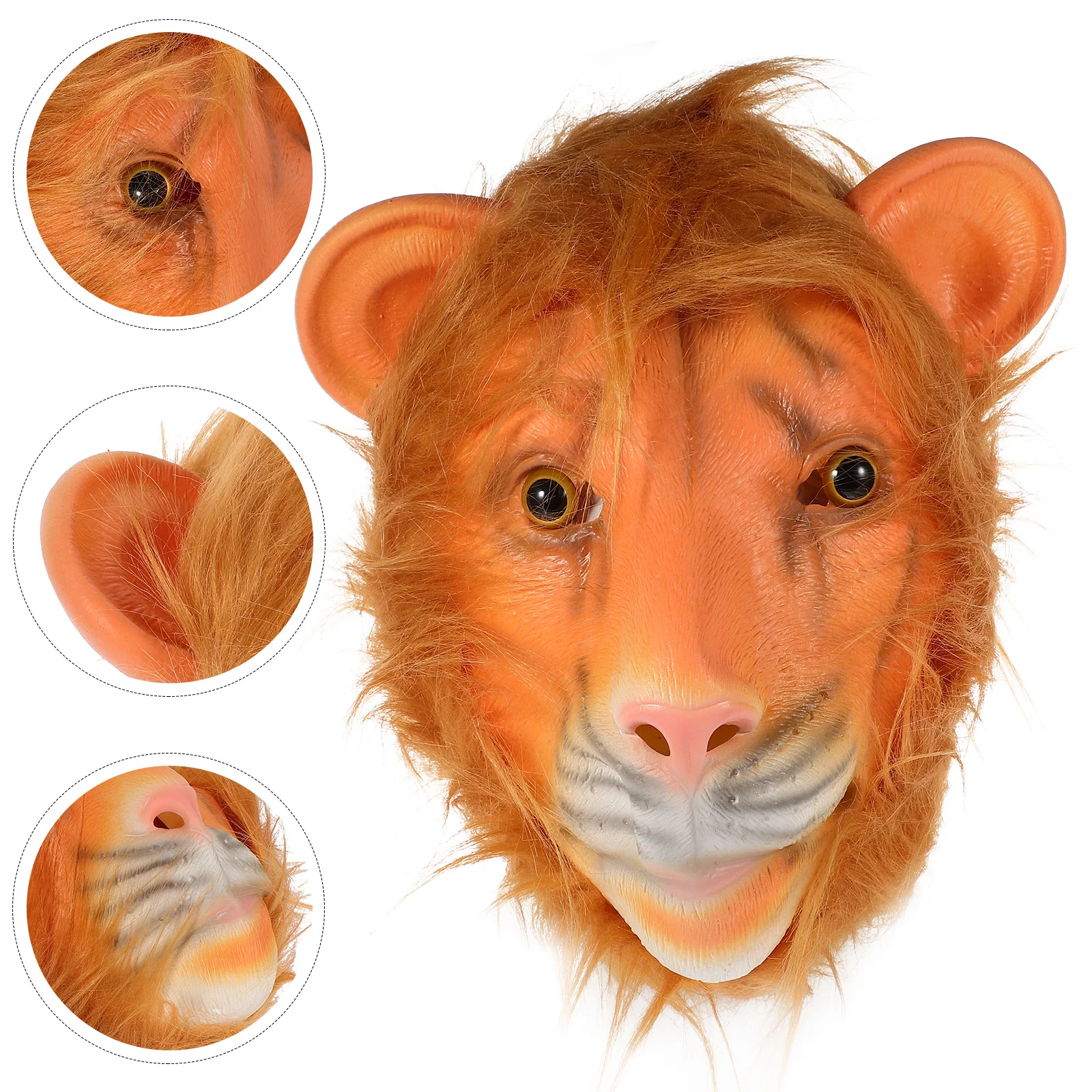 Funny Animal Lion Full Head Overhead Animal for Festival Dance Party Masquerade cosplay props halloween props