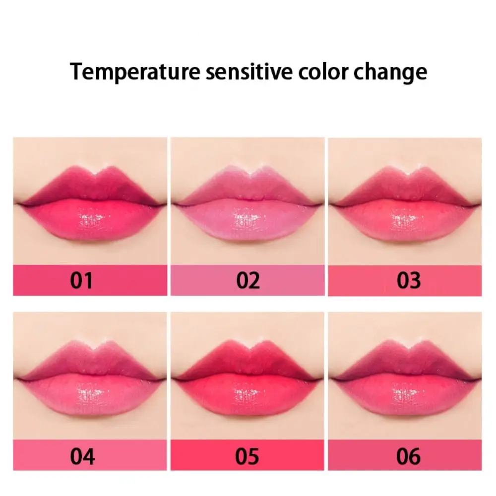 Brillo de labios hidratante portátil, lápiz labial descolorido de Aloe Vera Natural de larga duración, maquillaje cosmético