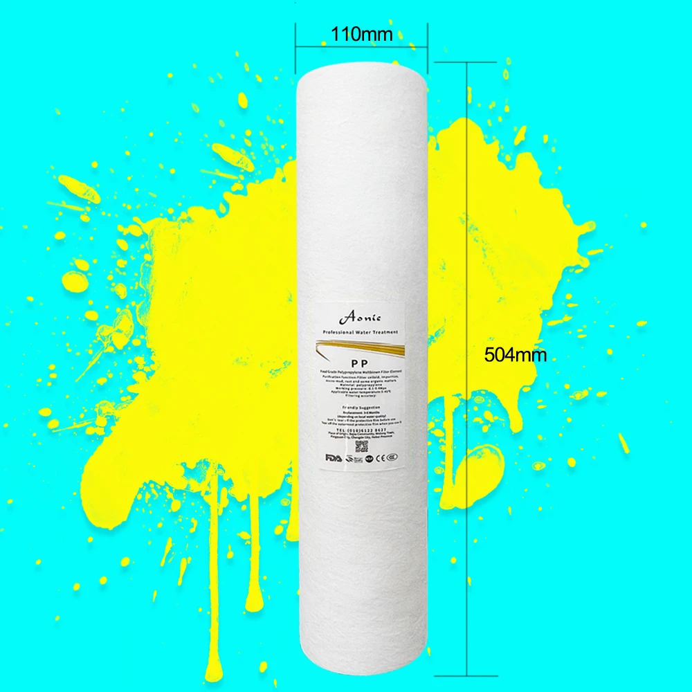 STLF filtre à eau d'osmose de haute qualité PP cartouche filée pièces de filtre à eau 10 pouces