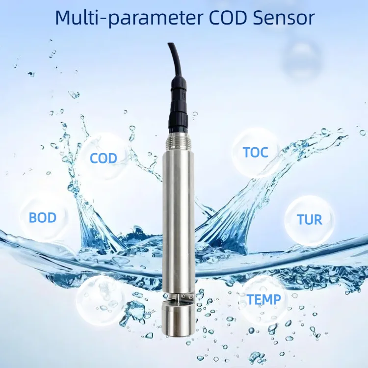 Multi Parameter Water Quality Testing Industrial Wastewater Treatment Equipment Online COD BOD TOC Ana lyzer