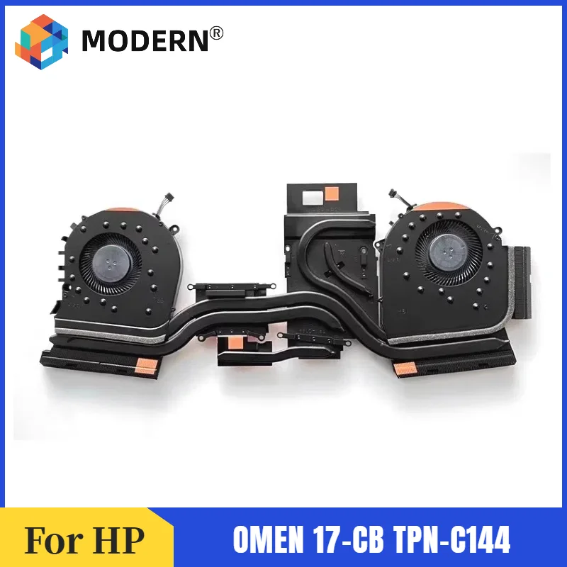 New Original For HP OMEN 17-CB TPN-C144 CPU GPU Cooling Fan with Heatsink 100% Tested Fast Ship L57366-001 L62865-001