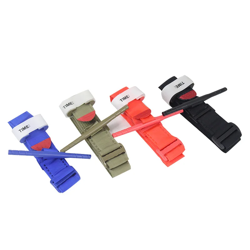 3pcs Tourniquets Combat Tactical Rescue Rapid Hemostatic Control Equipment Single-Handed Tourniquet for Outdoor Emergency