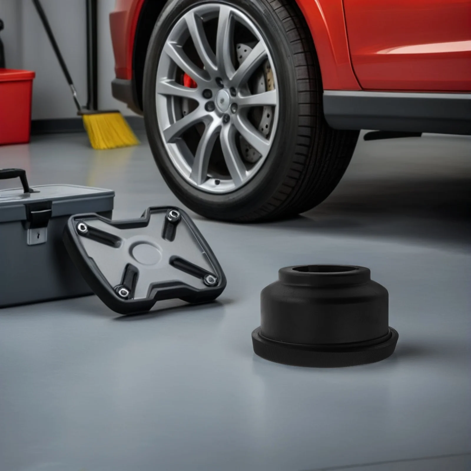 

Car Tire Balancer Kit with Wheel Balancing Tool and Quick Release Nuts for Trucks SUVs Easy Tire Change Maintenance