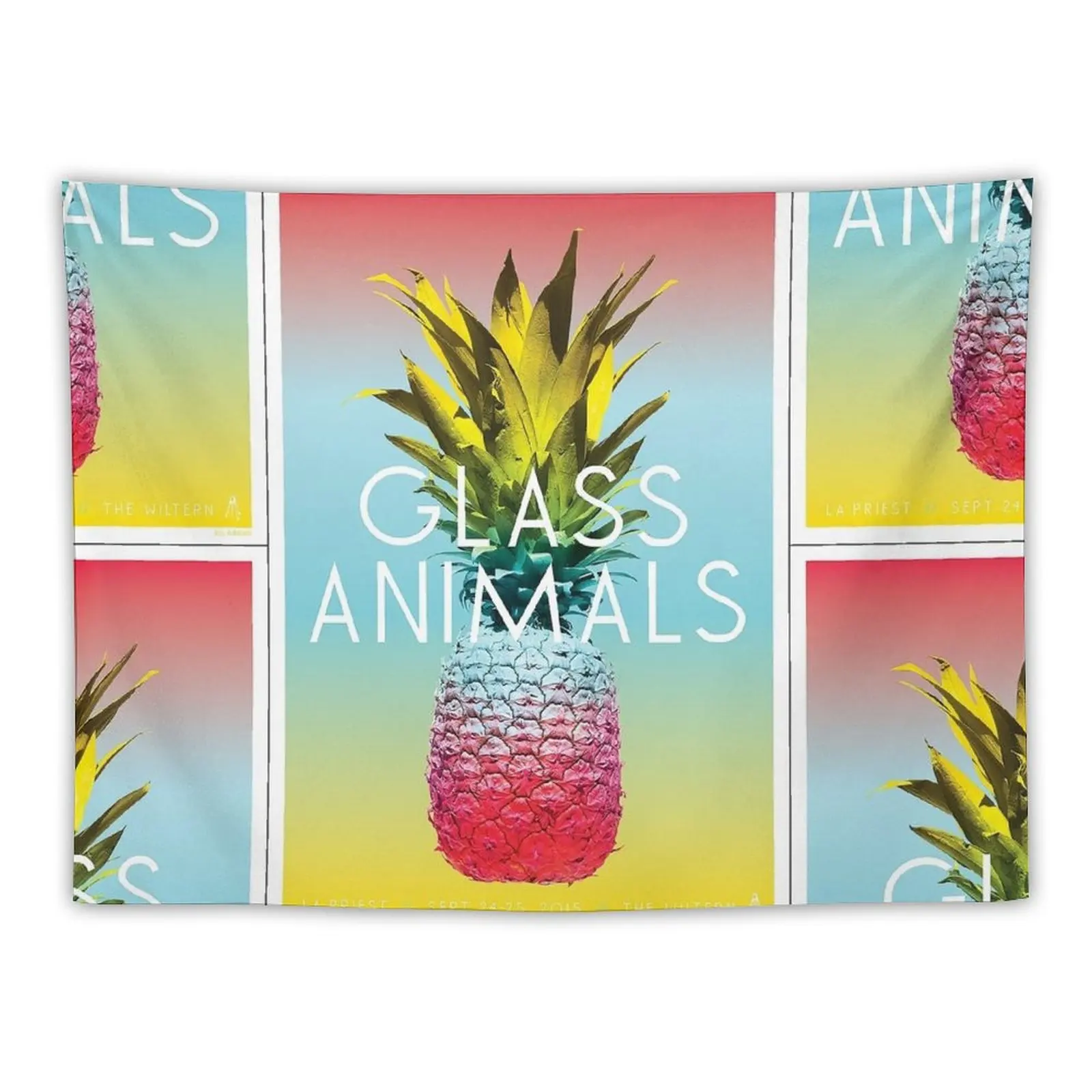 

Glass Animals Tour Poster Tapestry Art Mural Bedroom Decorations Carpet On The Wall Tapestry