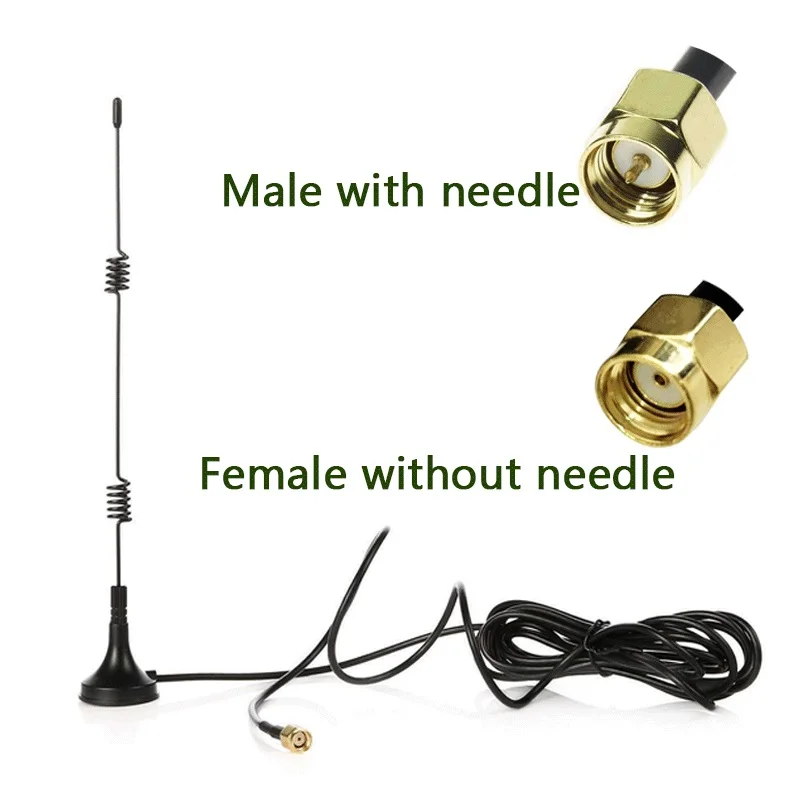 2.4G Wifi Extension Antenna 3 Meters Extended Antenna For Wifi Camera Male Interface Connect Wireless IP Camera Female Interface