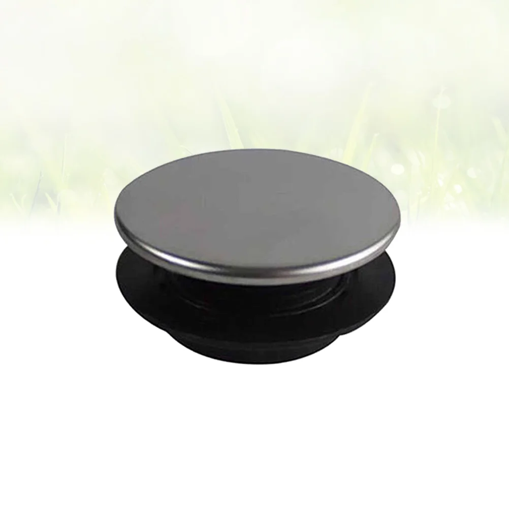 

4 Pcs Water Trough Sink Hole Cover Soap Stainless Steel Kitchen Basin Accessories Silver