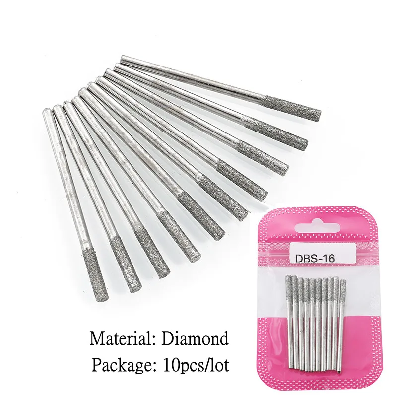 TFSCLOIN 25 Types Diamond Nail Drill Milling Cutter for Manicure Rotary Drill Bits Cuticle Clean Accessories Nail Files Art Tool