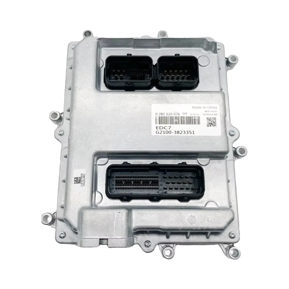 ECU Engine Computer Board New OEM Orders Accepted 12V DCU EDC7 0281020076 G2100-3823351 Circuit Control Unit Engine Parts