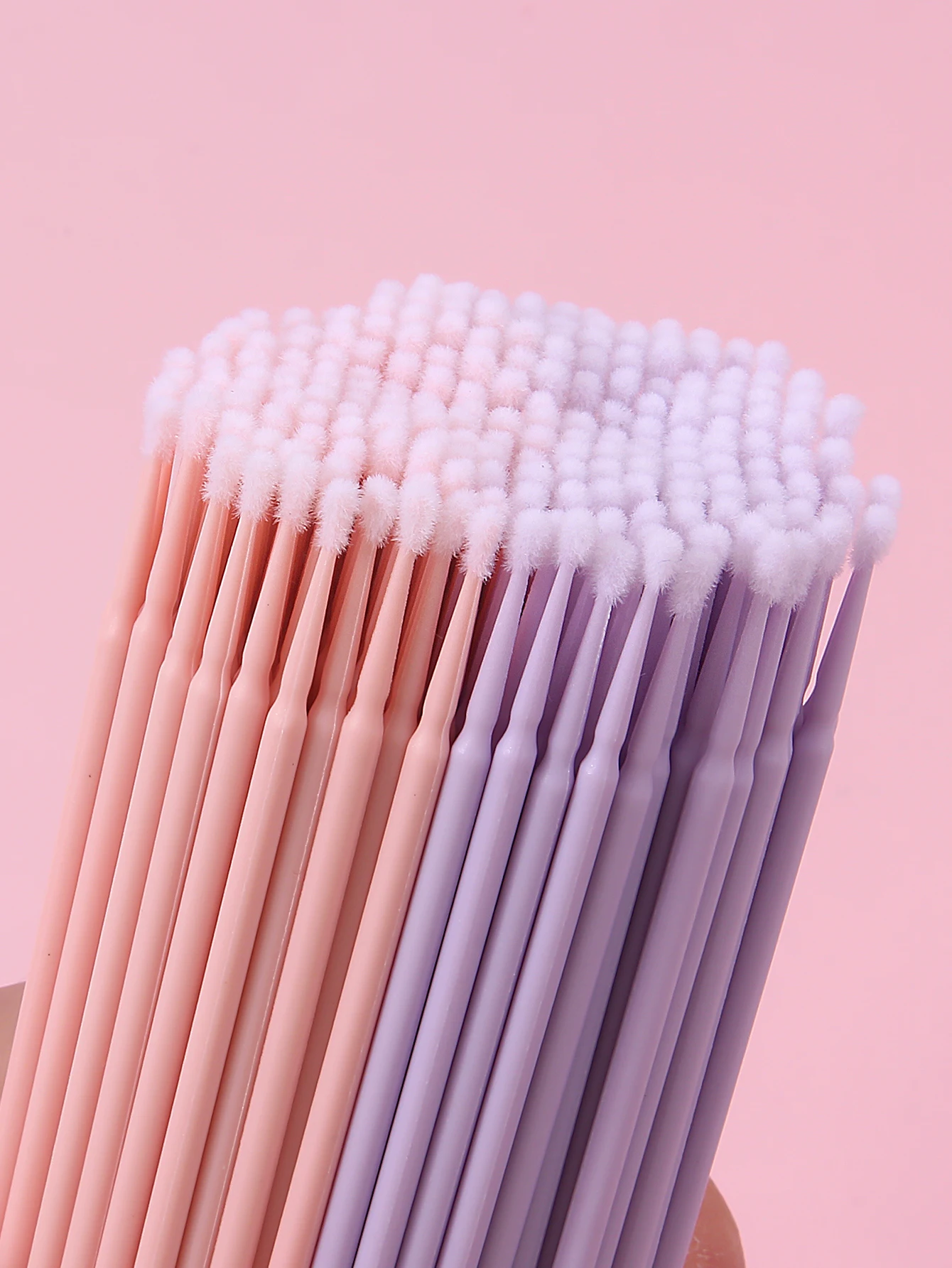 Ultra-Fine Nano Cotton Swabs Special Eye Detail Sponges for Ultra-Fine Eyeliner Wiping Eyelash Removal Small Head Makeup Brush