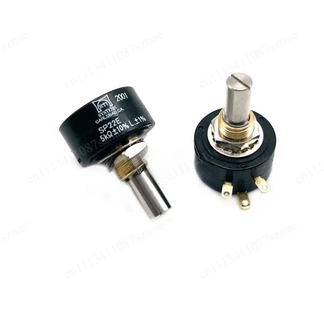 For ETI SYSTEMS CARLSBAD.CA SP22E-5K Turns 1 Turn, Precision Single Turn Adjustable Potentiometer 5kOhm