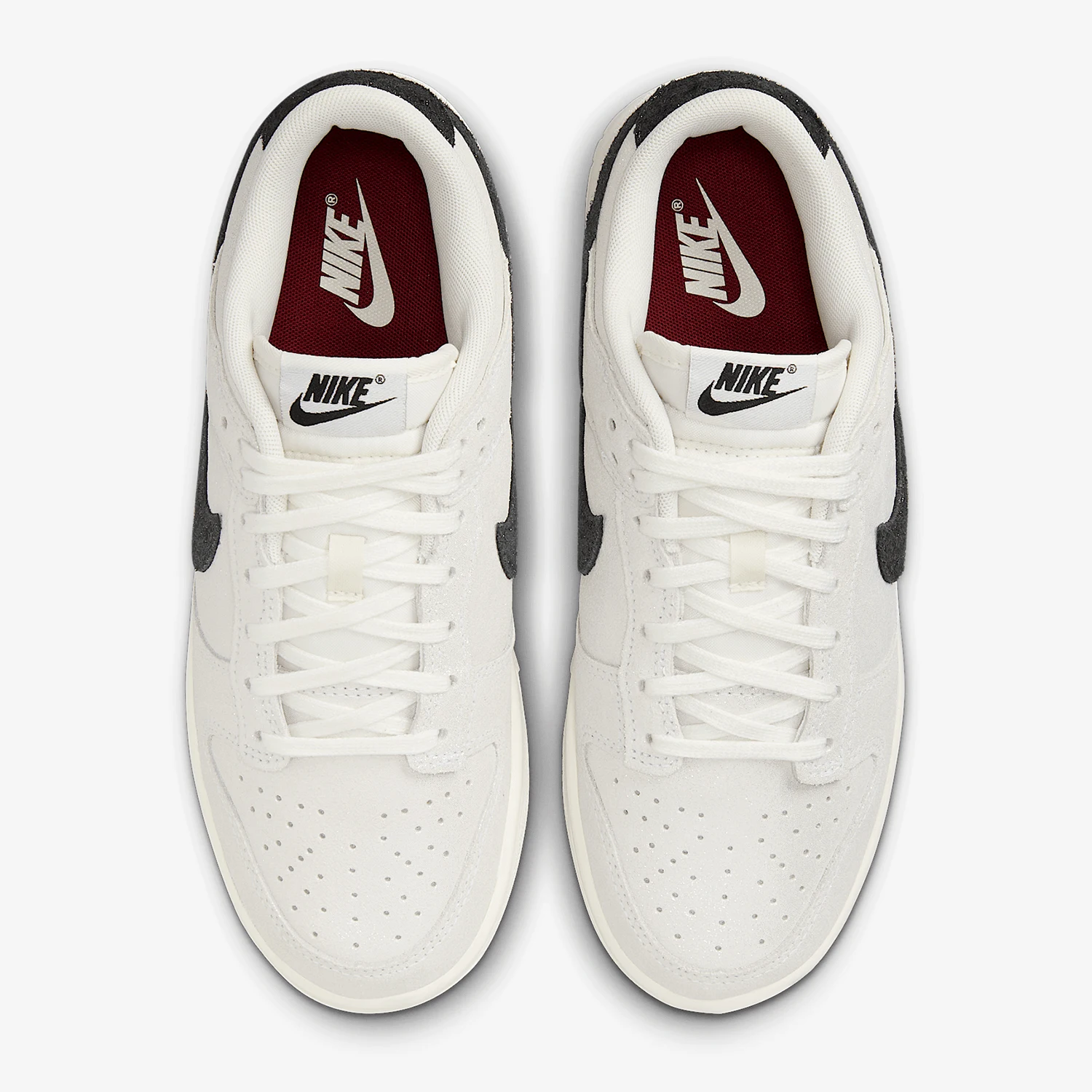 Nike genuine genuine Dunk Low Women's Lightweight Sparkle Pearl Low-Top Sneakers HQ3502-100