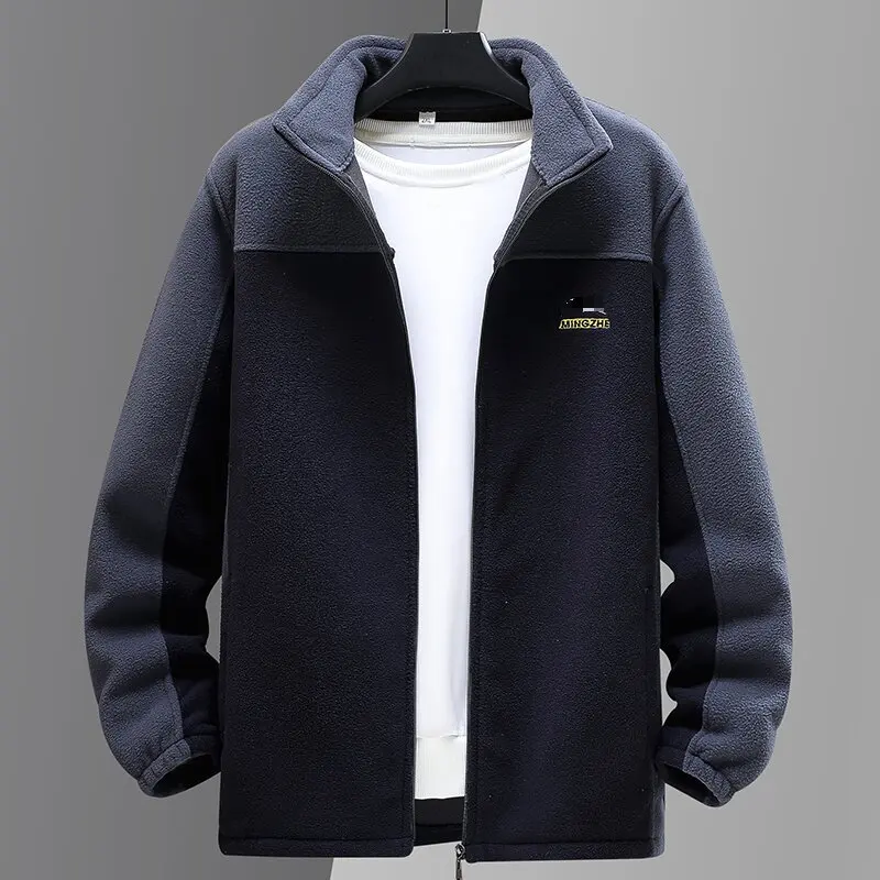 

Fleece-Lined Thickened Windproof Men's Warm Winter Jacket