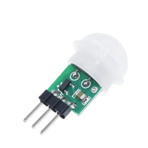 Mini IR Piroelektrik Inframerah PIR Gerak Sensor Manusia Modul Detektor Otomatis Sensor AM312 DC 2.7 Hingga 12V