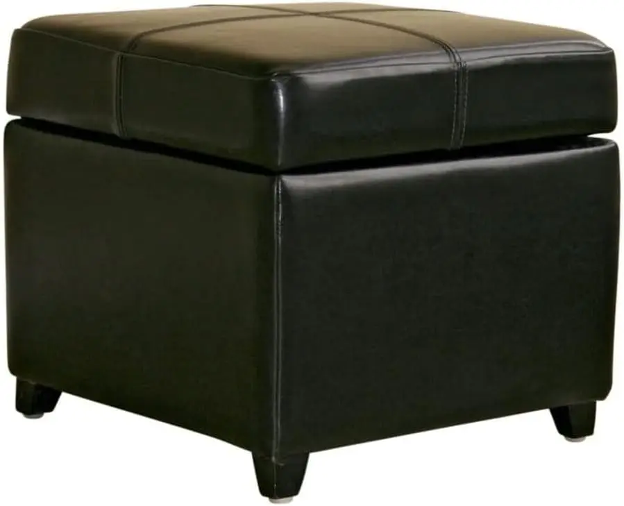 

Full Leather Storage Cube Ottoman