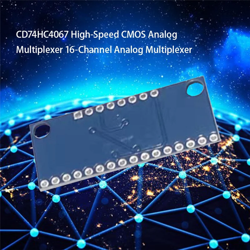 

10 Piece/Set CD74HC4067 High-Speed CMOS Analog Multiplexer Multifunction 16-Channel Analog Multiplexer-AA26