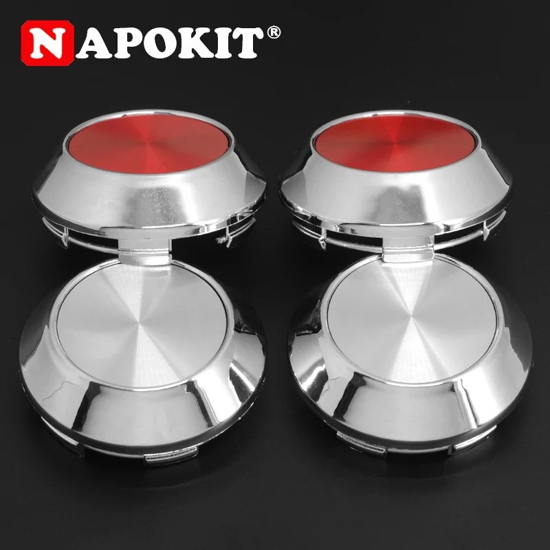 4PCS/lot 68MM/62mm Car Wheel Center Hub Caps for Enkei Vossen SSR Volk Rays Advan Wheel Rim Car Styling Accessories