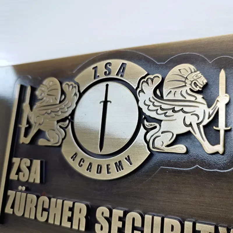 Custom Business Brass Engraved Sign Board Plaque Brass Name Engraving Business Sign Plates