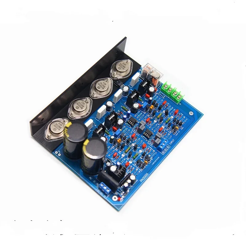 PN2000 Gold Seal ON MJ15024 MJ15025 Tube 120W*2 2.0 Channel HIFI Fever Class AB Speaker Music Audio Amplifier Board