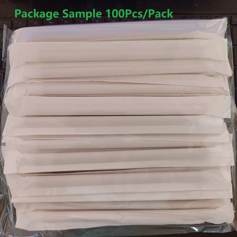 Eco-Friendly 6*150mm 3 Layers Paper Straw Disposable Biodegradable Food Grade Drinking  Coffee Tea Juice Tube For Manufacture