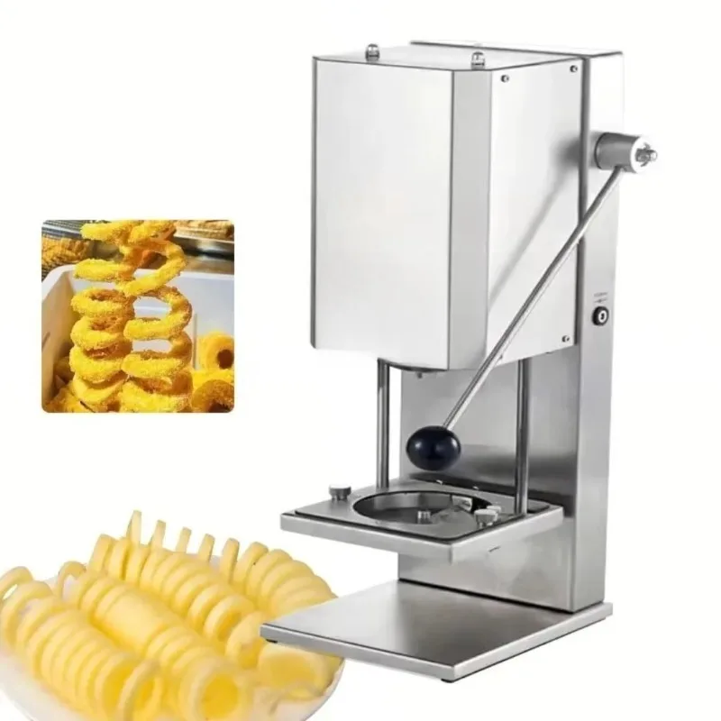 

Hot-selling Commercial Snack Shop Restaurant Use 100kg/h Spiral Potato Cutter Stainless Steel Tornado Potato Tower Cutter