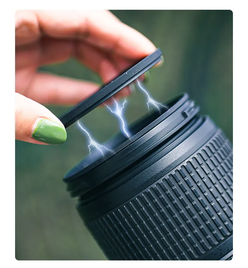 Kase Wolverine Magnetischer Schwarzer Soft-Focus-Filter 1/4' (Inklusive internem Adapterring) Schwarzer Soft-Focus-Filter, Traumhafter Filter – Detail 7