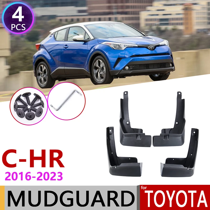 

for Toyota C-HR 2016~2023 CHR C HR AX10 Front Rear Mudflap Fender Mudguard Mud Flaps Guard Splash Flap Car Accessories 2021 2022