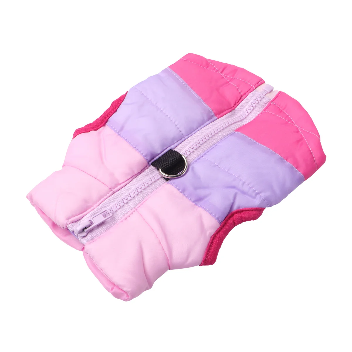 

Pet Dog Warm Cotton Vest Jacket Waterproof Apparel Size S Rosy Purple Pink Fashion Comfortable Sporty Winter Vest
