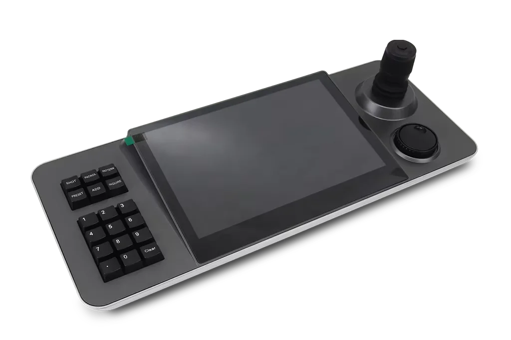 MYTECH 10.1 بوصة شاشة تعمل باللمس أندرويد شاشة LCD مع عصا تحكم 4D عموم إمالة التكبير (PTZ) وحدة تحكم الكاميرا غطاء بلاستيكي #1