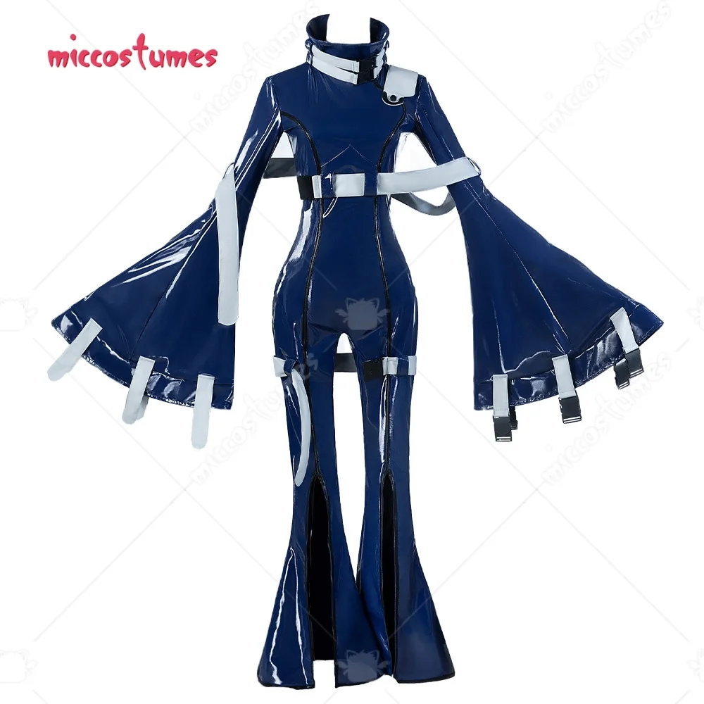 

Miccostumes Women's C.C. Cosplay Costume Bandage Suit Jumpsuit with Neckband Halloween Cosplay Costume